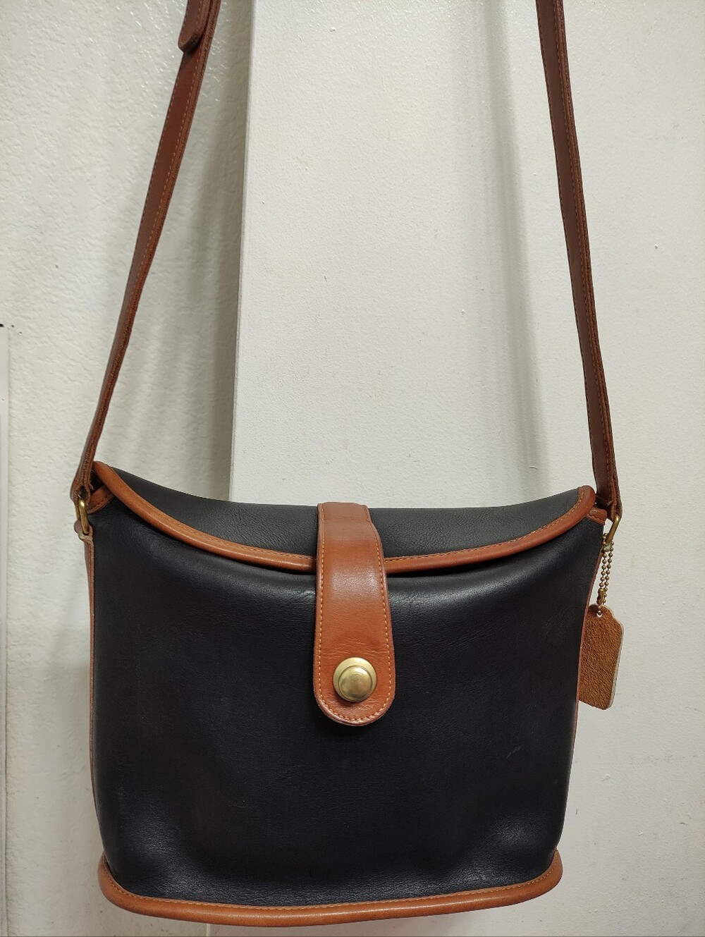 Vintage Coach 6853 Binocular Spectator Black British Tan